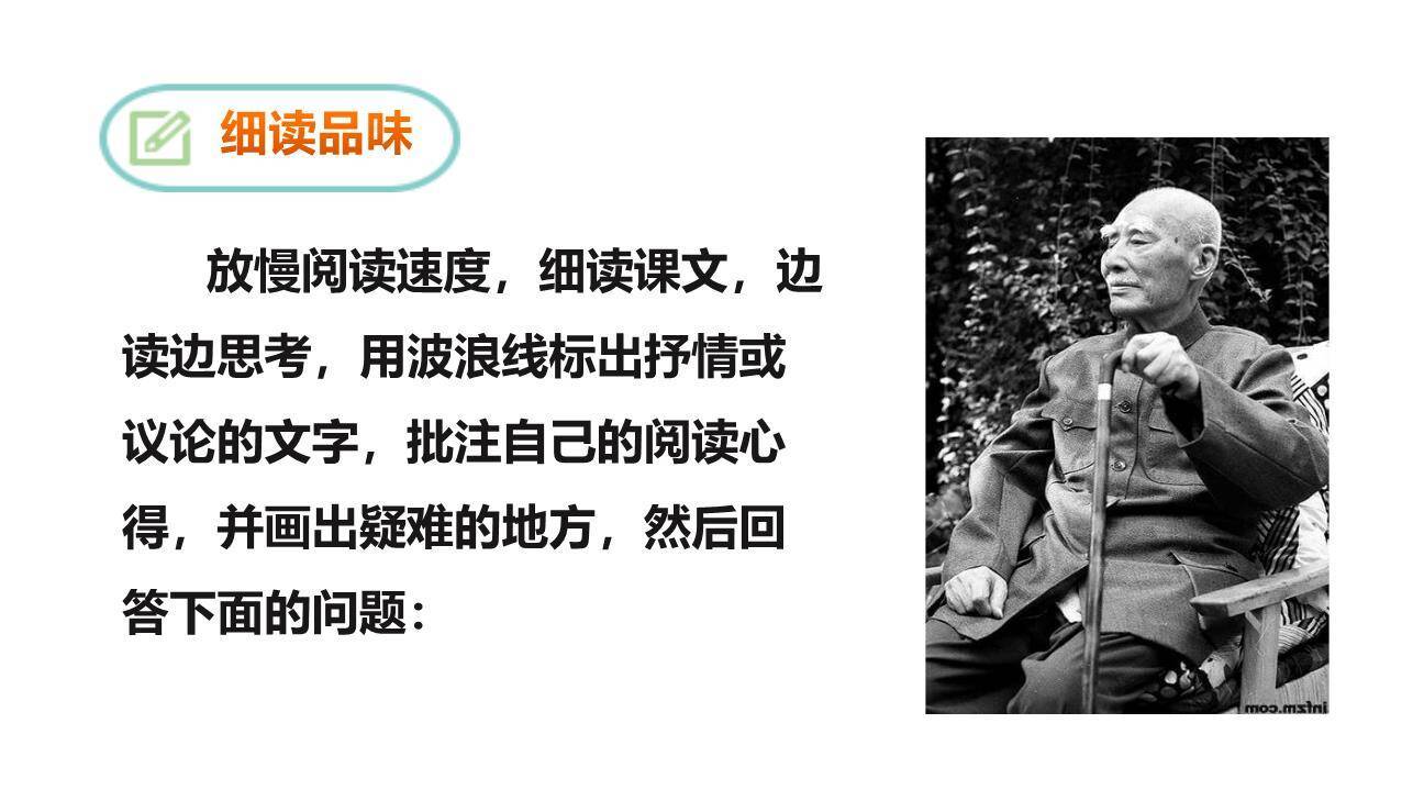 叶圣陶先生二三事PPT课件89