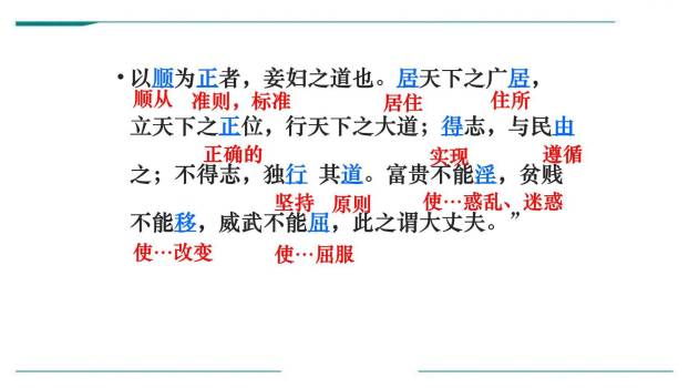 富贵不能淫PPT课件41