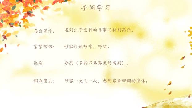 秋天的怀念PPT课件21