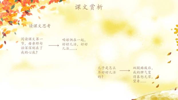 秋天的怀念PPT课件24
