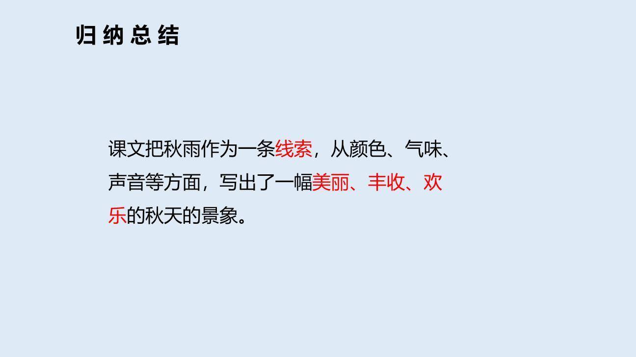 秋天的雨PPT课件69