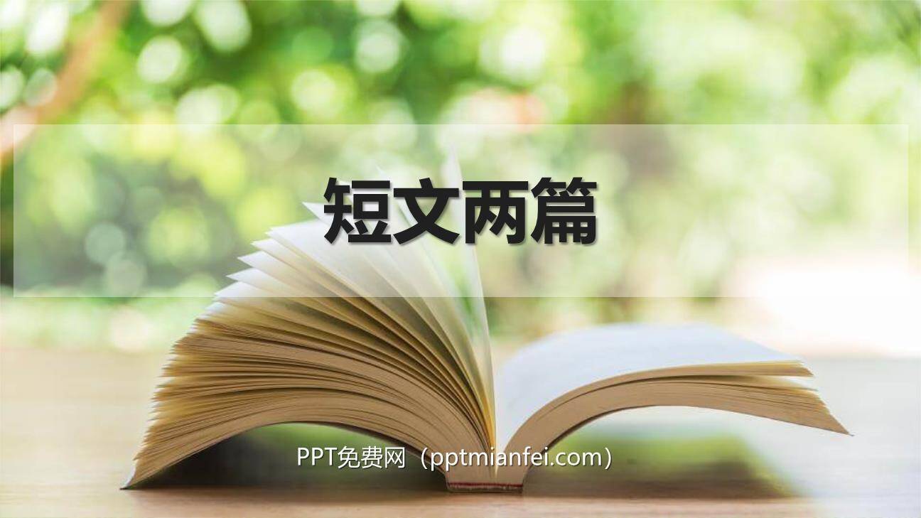 短文两篇PPT课件40
