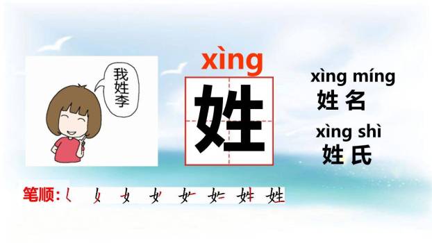 姓氏歌PPT课件38