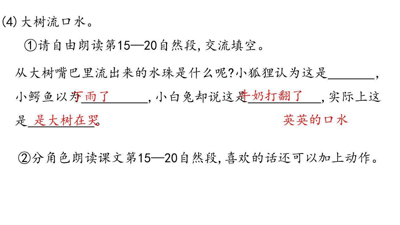 我变成了一棵树PPT课件15