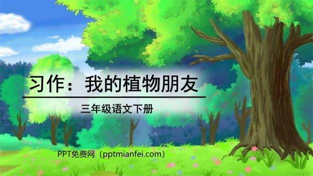 我的植物朋友PPT课件50