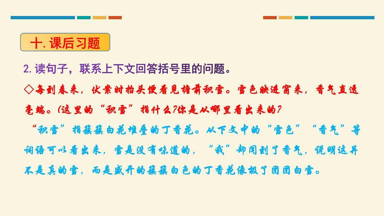 丁香结PPT课件38