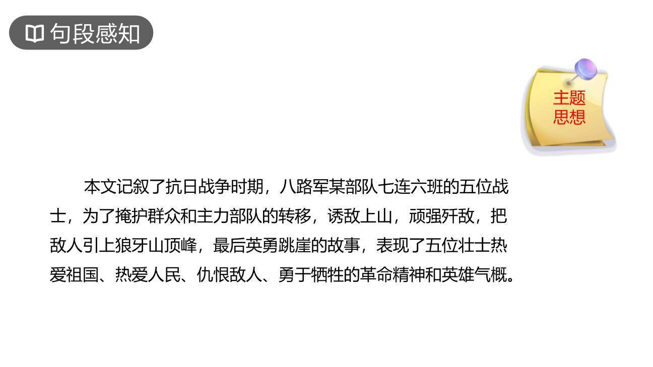 狼牙山五壮士PPT课件83