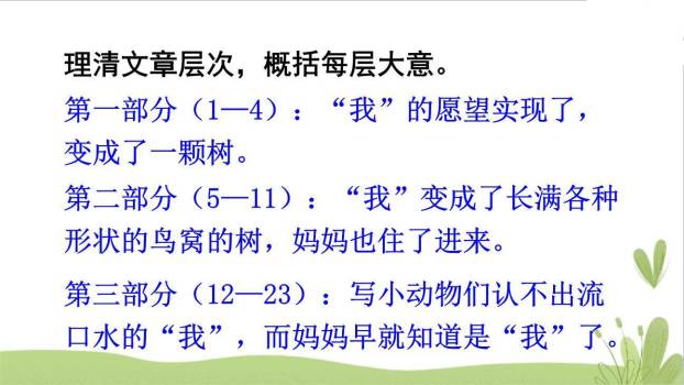 我变成了一棵树PPT课件82