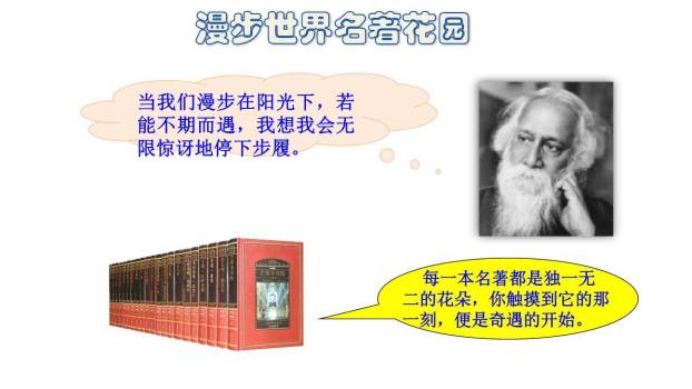 漫步世界名著花园PPT课件13