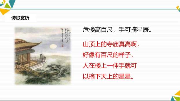 夜宿山寺PPT课件22