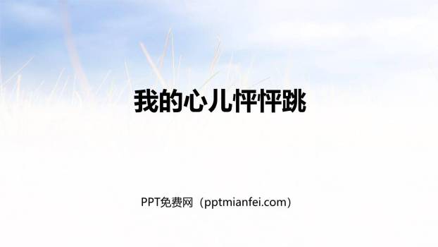 我的心儿怦怦跳PPT课件40