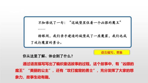 沙滩上的童话PPT课件18