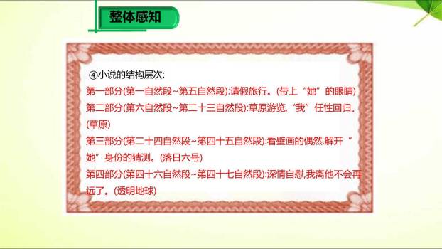 带上她的眼睛PPT课件41