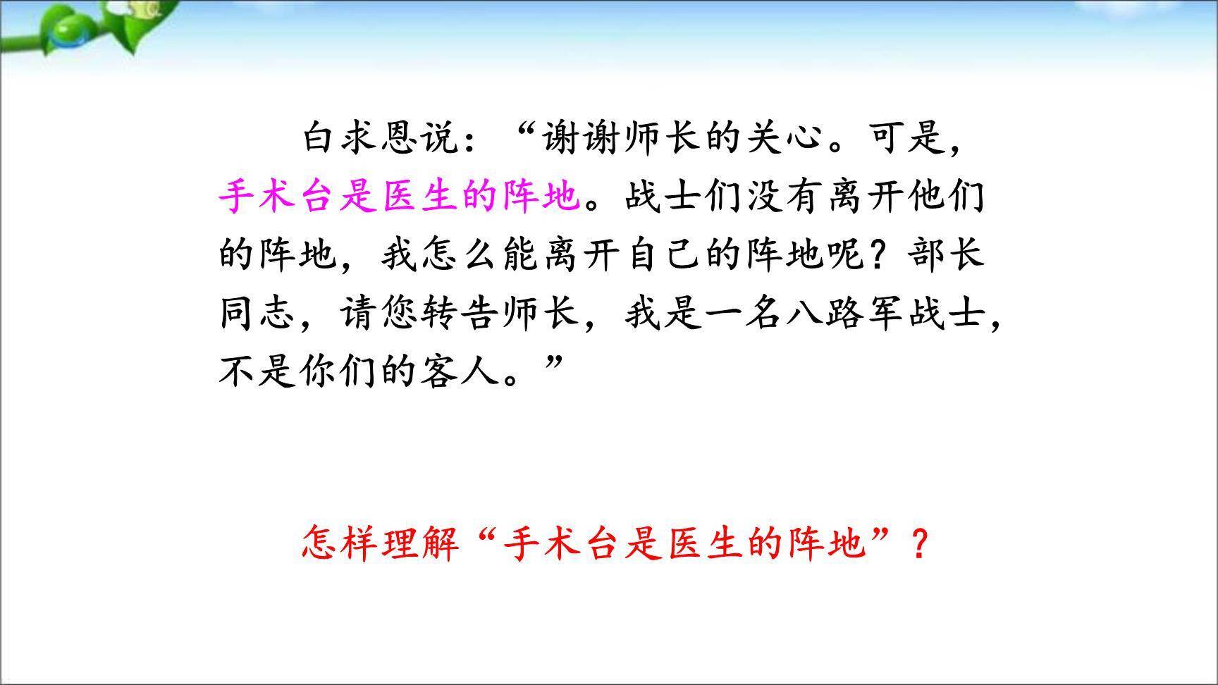 手术台就是阵地PPT课件78