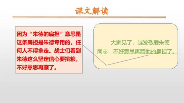 朱德的扁担PPT课件38