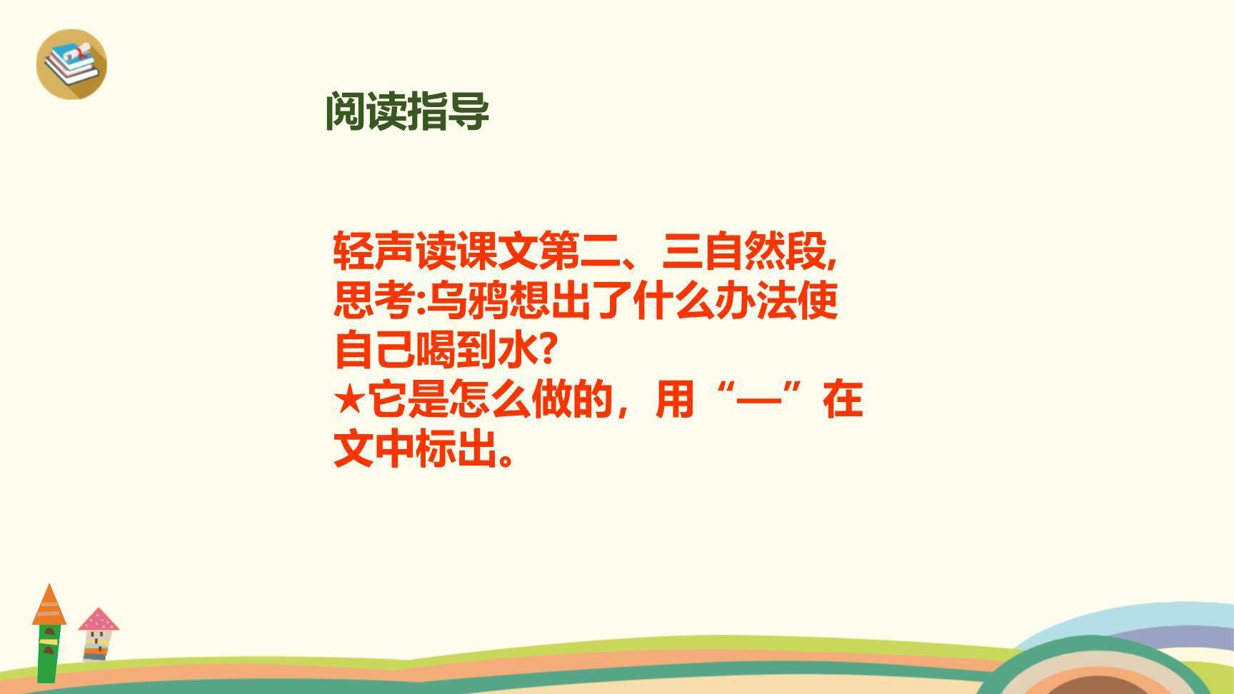 乌鸦喝水PPT课件51