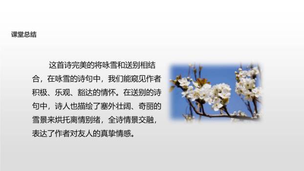 白雪歌送武判官归京PPT课件17