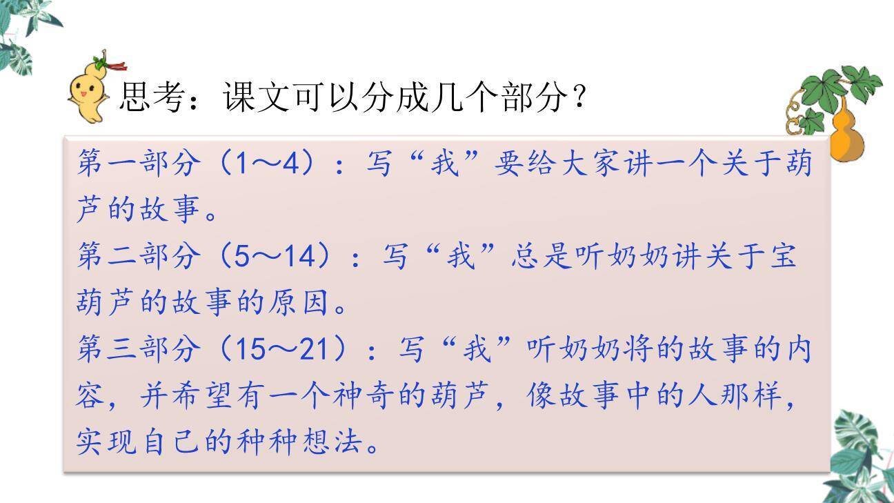 宝葫芦的秘密PPT课件53