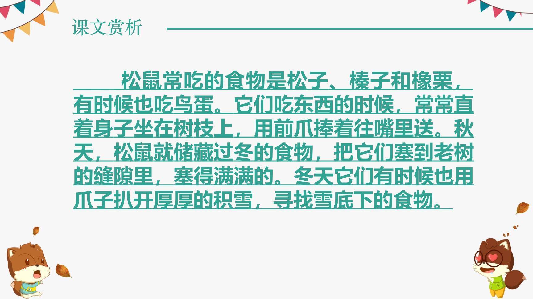 松鼠PPT课件45