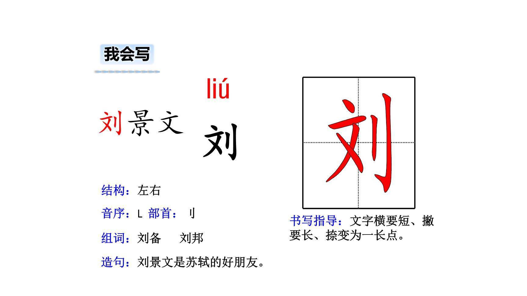 赠刘景文PPT课件34