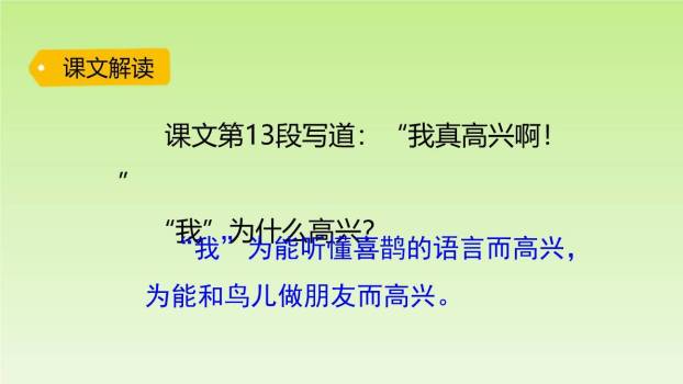 枫树上的喜鹊PPT课件36