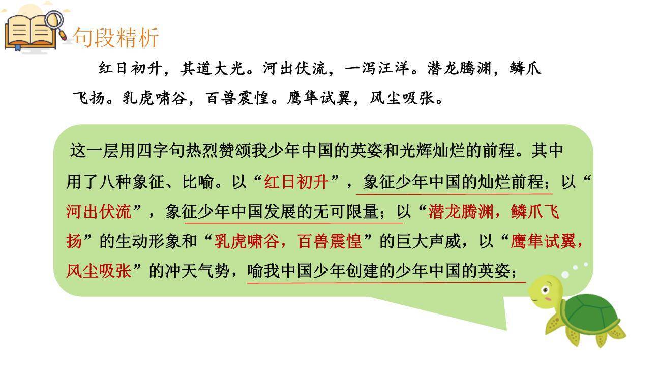 少年中国说PPT课件83