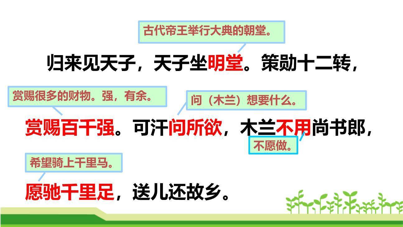 木兰诗PPT课件64