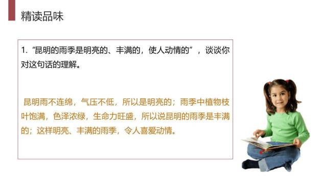 昆明的雨PPT课件31