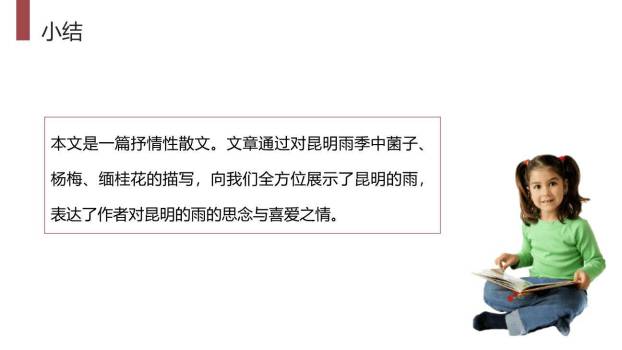 昆明的雨PPT课件34