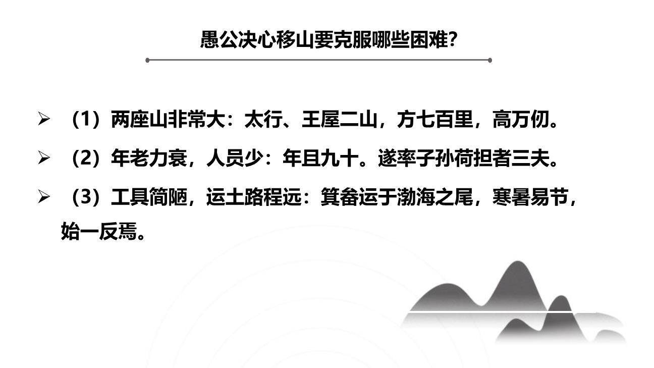 愚公移山PPT课件48