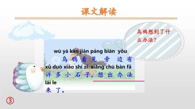 乌鸦喝水PPT课件79