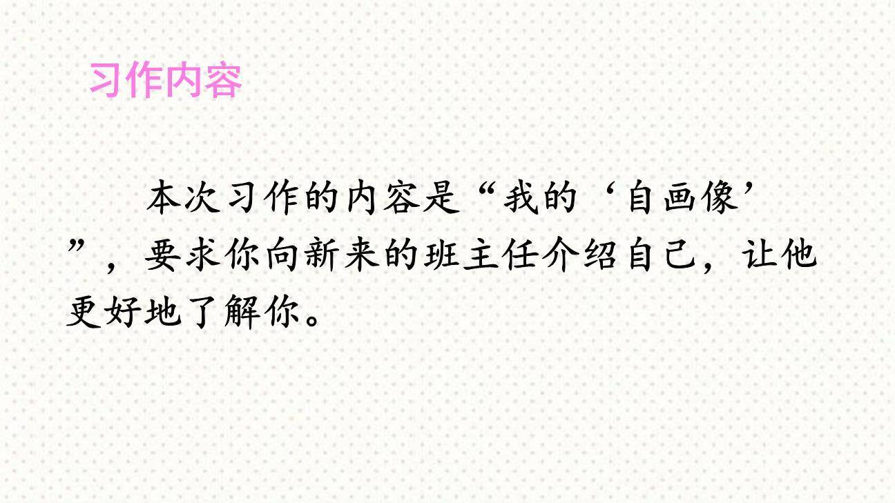 我的自画像PPT课件18