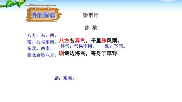 梁甫行PPT课件43