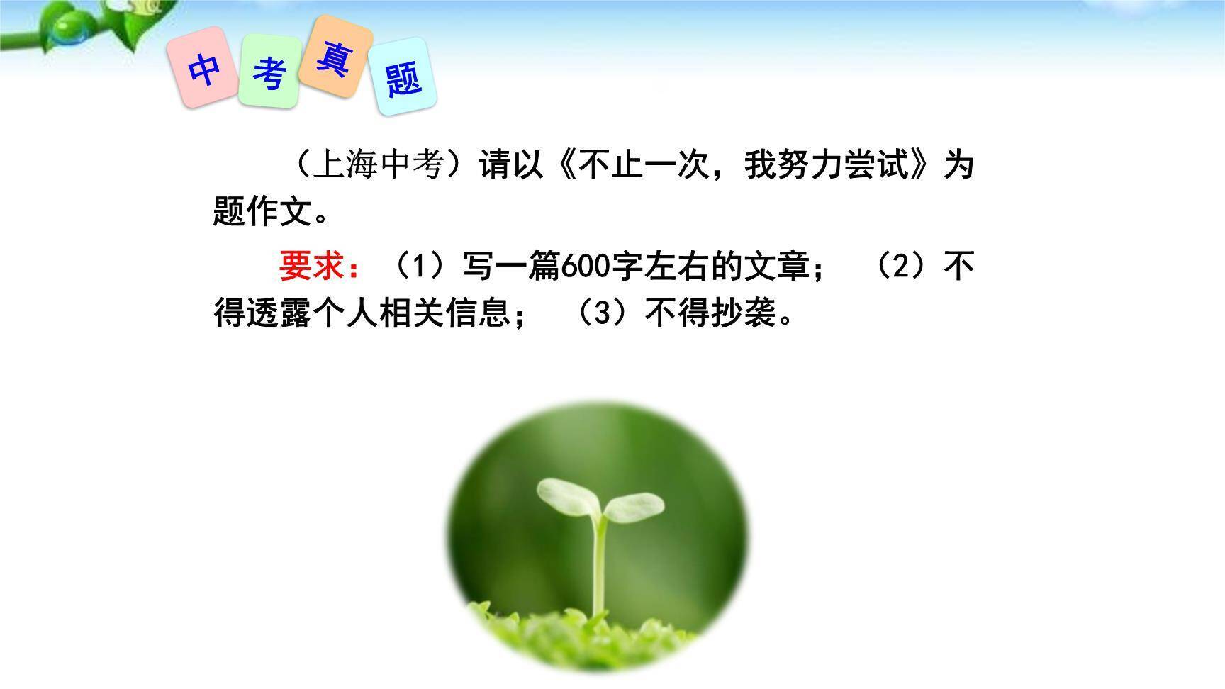 怎样选材PPT课件28