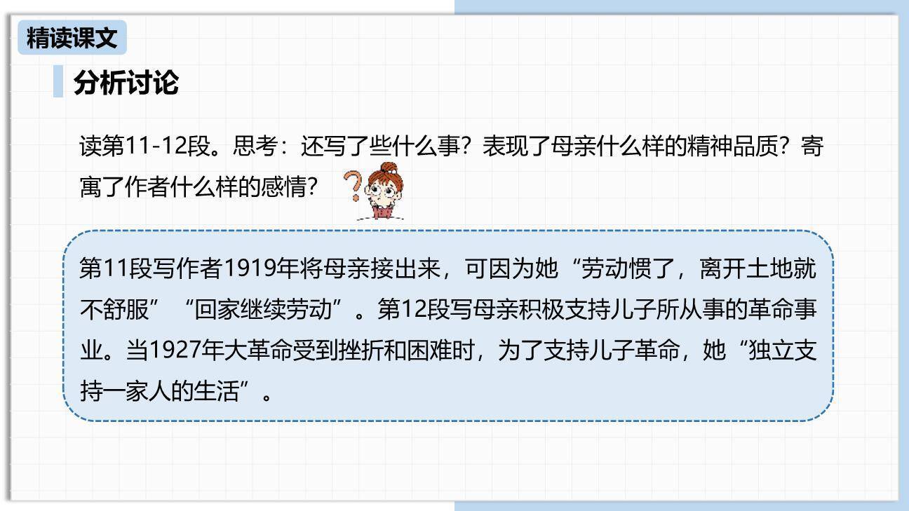 回忆我的母亲PPT课件41