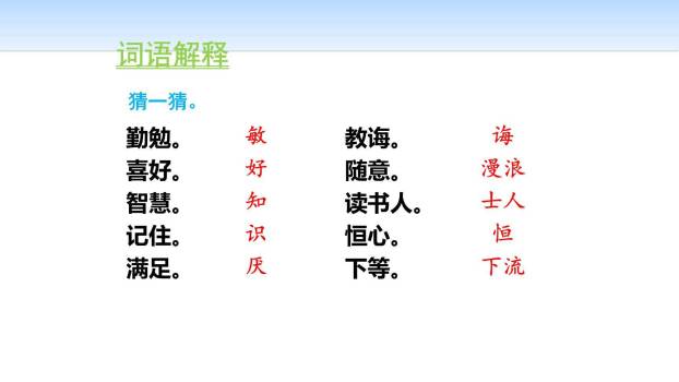 古人谈读书PPT课件62