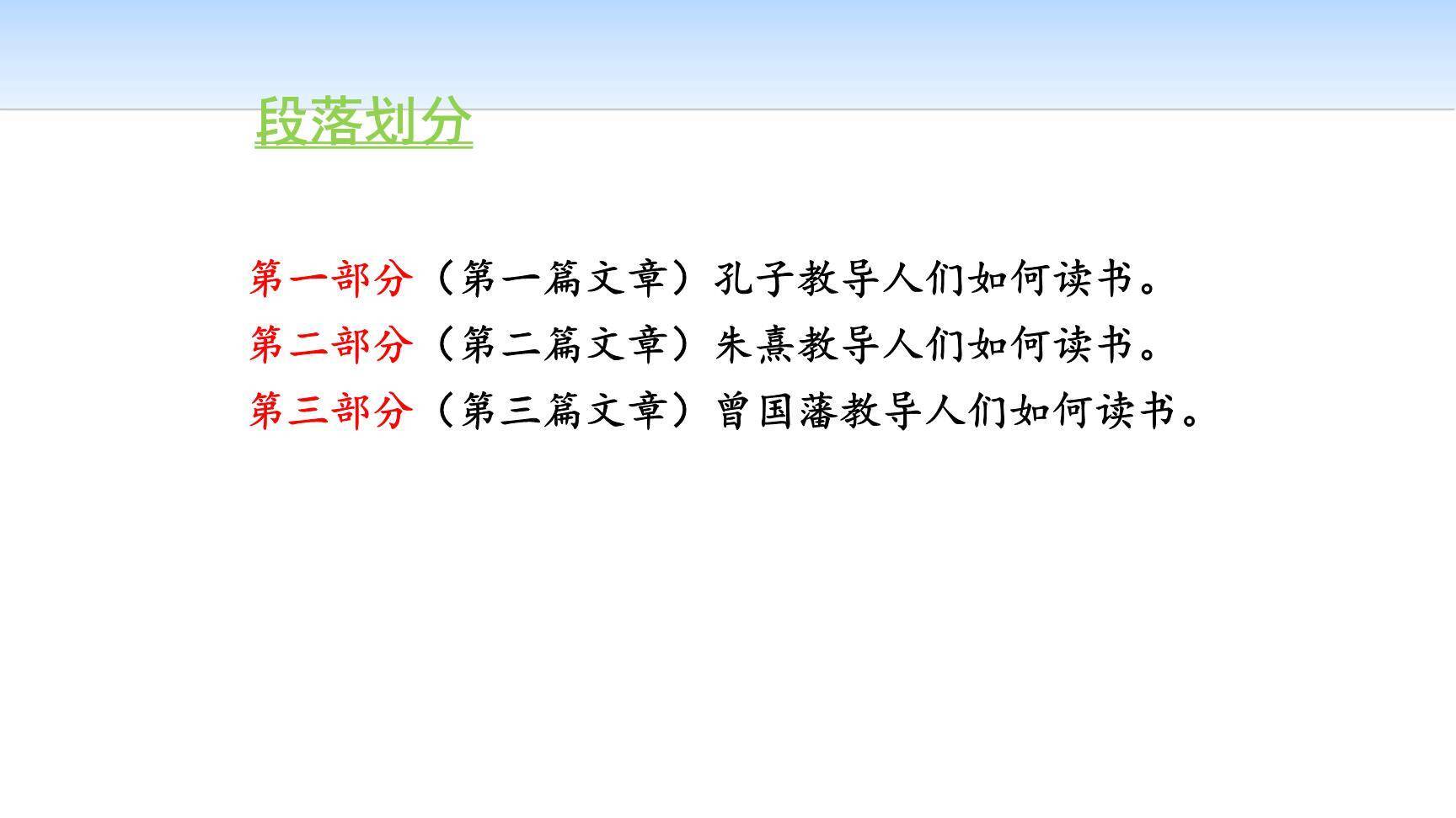 古人谈读书PPT课件67