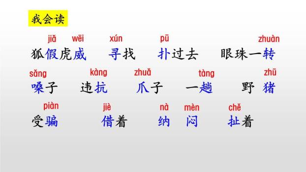 狐假虎威PPT课件25