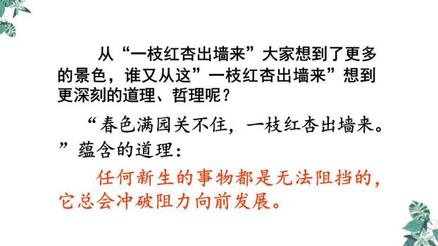 游园不值PPT课件21