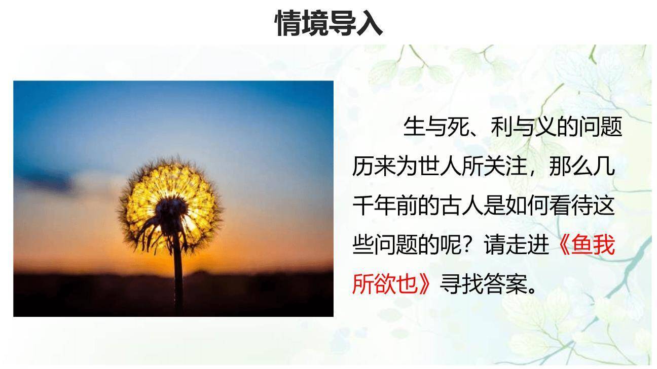 鱼我所欲也PPT课件77