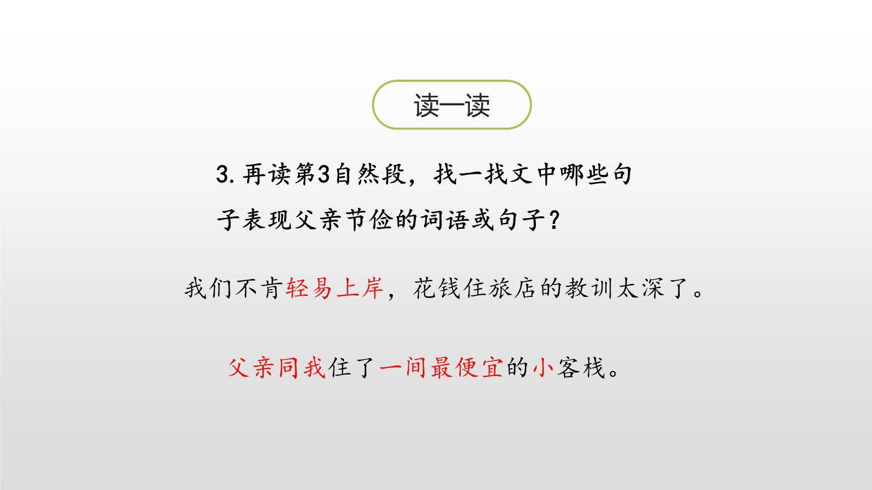 父爱之舟PPT课件26