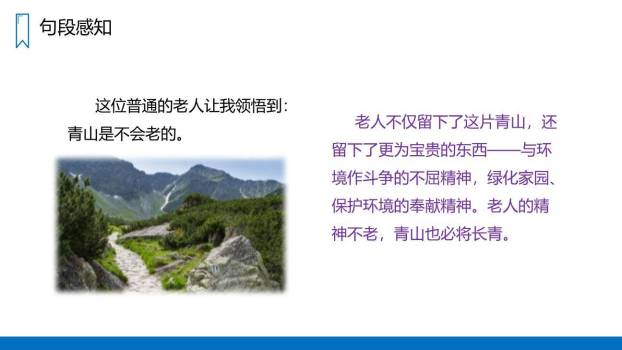 青山不老PPT课件42