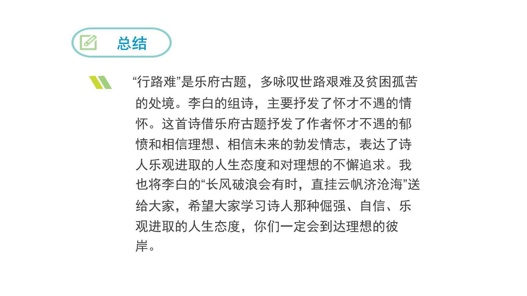 行路难PPT课件15