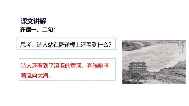 登鹳雀楼PPT课件32