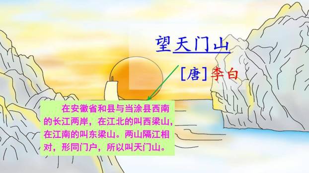 望天门山PPT课件29