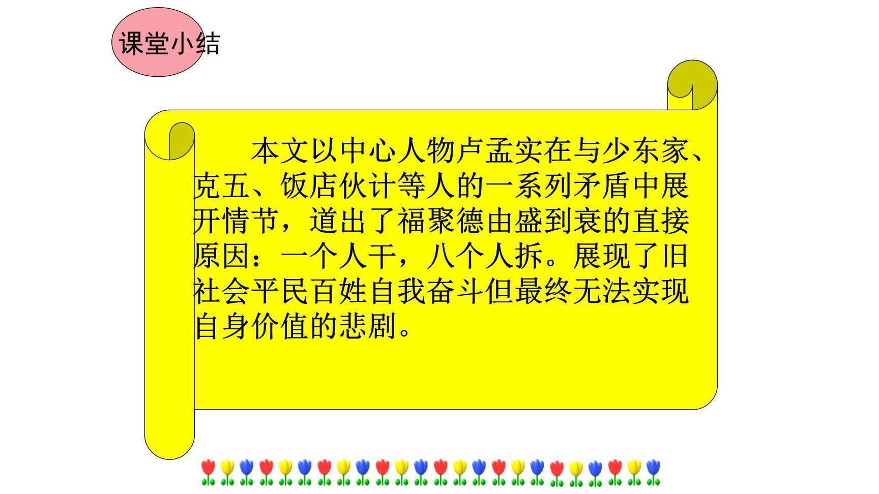 天下第一楼PPT课件27