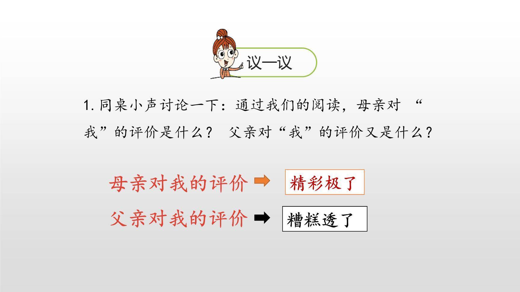 精彩极了和糟糕透了PPT课件34