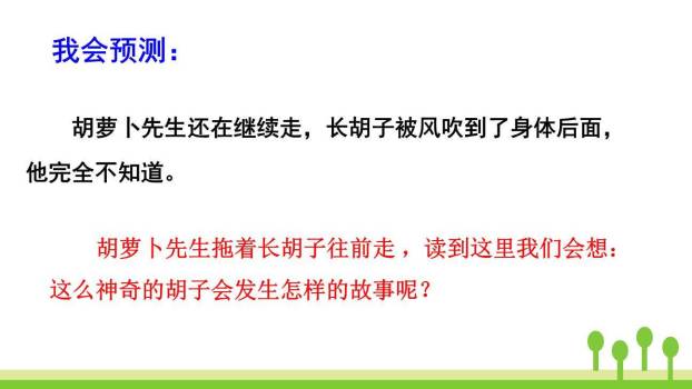 胡萝卜先生的长胡子PPT课件84