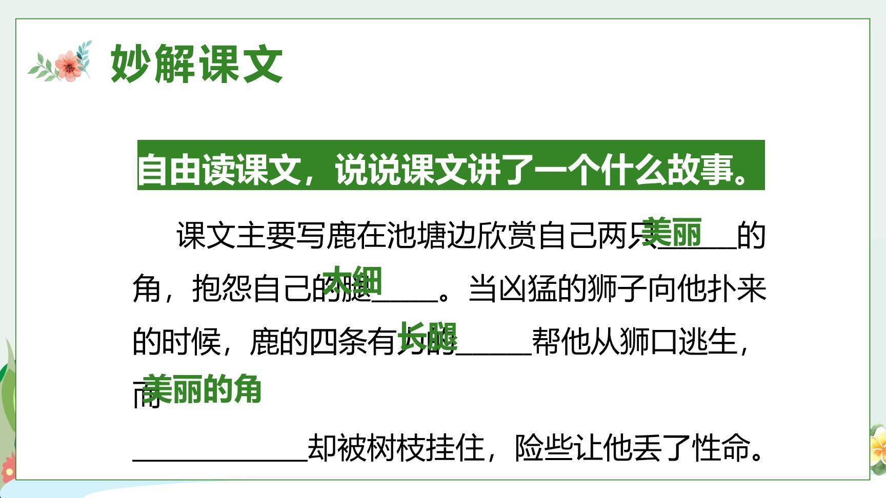 美丽的鹿角PPT课件67