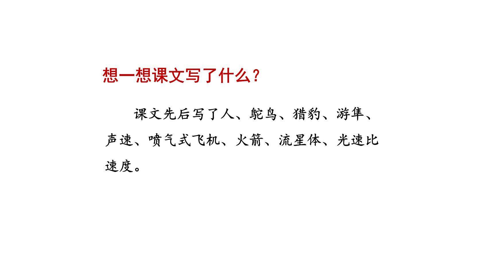 什么比猎豹的速度更快PPT课件62